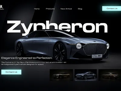 Zypheron X-1 Website 3d animation branding graphic design ui