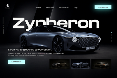 Zypheron X-1 Website 3d animation branding graphic design ui