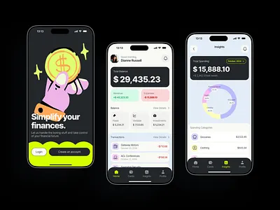 Financial App app bank app branding creativedesign design dribbbleshot finance financial financial app fintech app fintech saas graphic design illustration ios minimal mobile mobile app design modern app ui platform ui ui