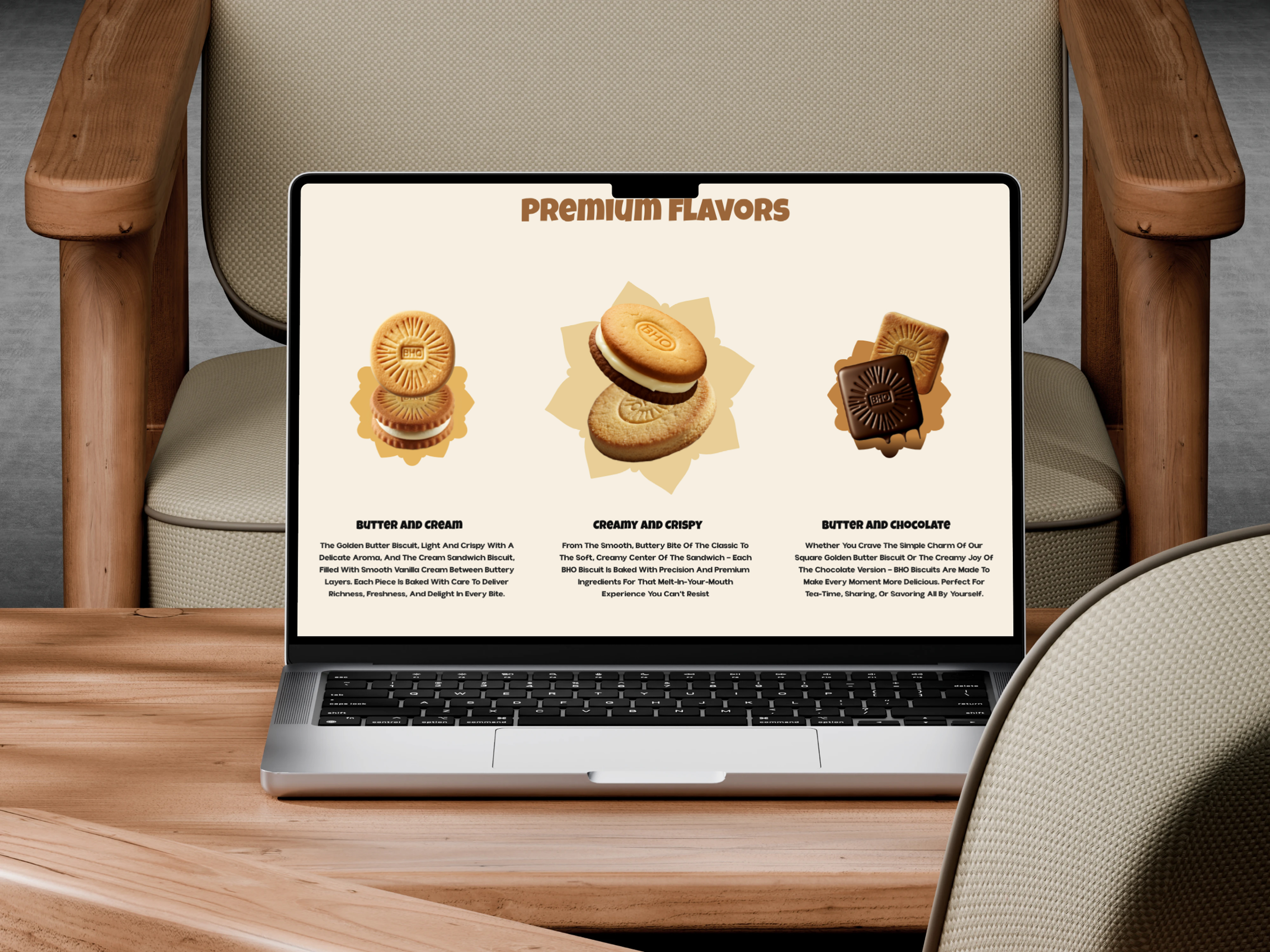 Example of Website Or Landing Page Design 