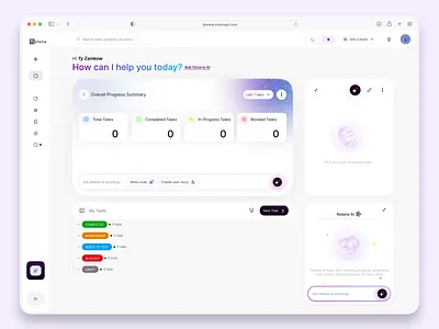 Ai Dashboard- ✨ ai ai design dashboard dashboard design figma ui ui design uiux design ux ux design web app web app design