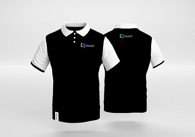DevtoIT — Modern Tech-Inspired T-Shirt Design apparel design branding clothing design graphic design logo design merch design minimal design motion graphics print design startup design t shirt design t shirt mockup tech brand techwear typography design vector design visual identit
