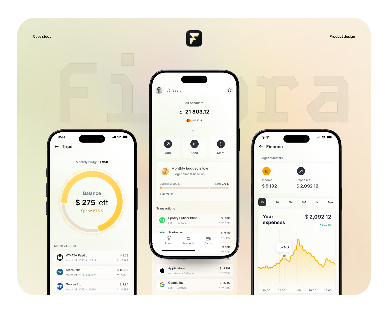 Finora finance mobile app ai ai app ai assistant ai mobile app app app design banking app credit card finance finance app investement investment app mobile aplication mobile aplication design mobile design payment payment app savings transaction wallet app