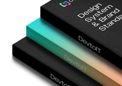 DevtoIT Book Design — Clean and Professional Layout aesthetic design book design brand guideline brand identity branding cover design design system editorial design graphic design layout design logo design motion graphics page layout print design professional design publication design tech branding typography visual identity