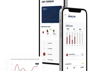 Finess Mobile App branding creative direction design system fitness app graphic design illustration ui vector