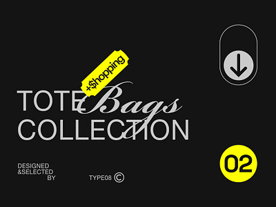 Bags Collection Vol02 bag brand branding collection handle identity packaging promo roundup shopping tote tote bag visul