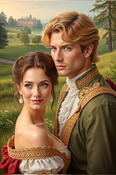 Hero and Heroine cover art work historical romance regency star trek romance
