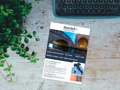 BLUE DOT branding graphic design