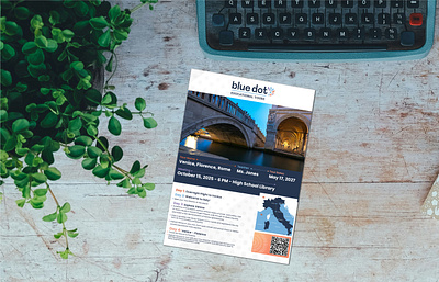 BLUE DOT branding graphic design