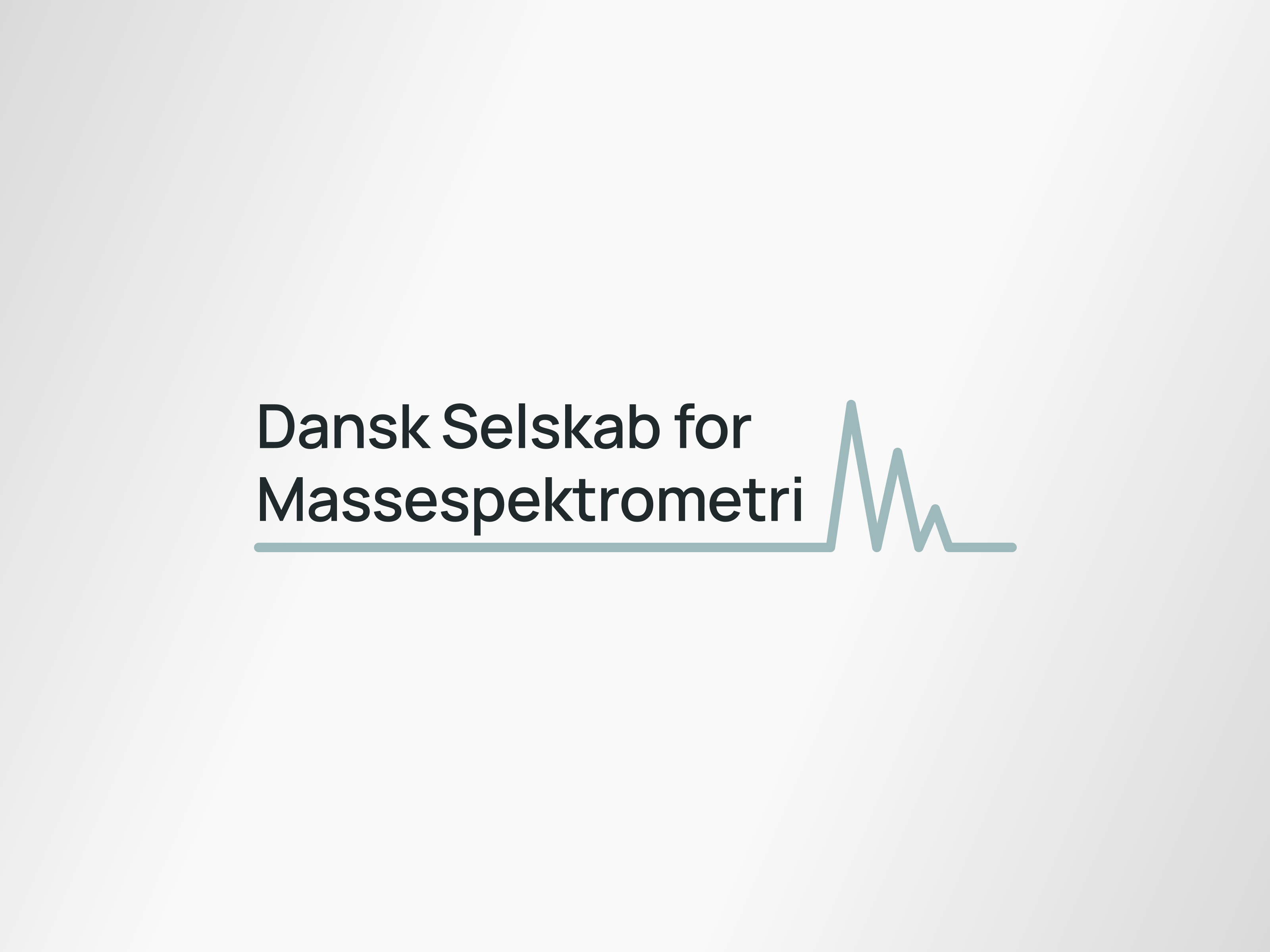 Danish Society for Mass Spectrometry Logo Design brand identity branding company logo design logo logomark simple design vector