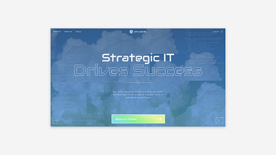 Cyber Hero Design branding cyber cyberpunk hero hero design landing page layout tech ui web design