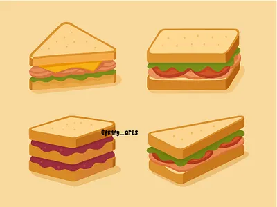 Sandwich Decorated with Various Toppings baguette bread breakfast cheese chicken delicious eat food ham ingredient lettuce lunch meal salad sandwich slice snack tasty toast vegetable