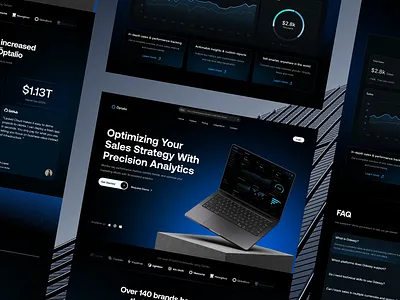 Optalio – CRM landingpage analytics b2b crm featured framer home pages landing page landingpage modern product page saas service stratup tecnology template web design webflow
