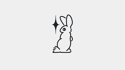 Rabbit design graphic design illustrator logo logo design vector