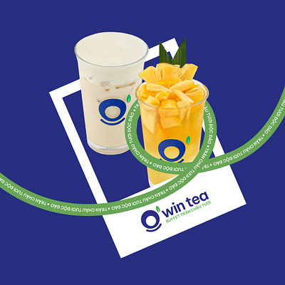O'WIN TEA BRAND IDENTITY branding design graphic design illustration logo logo design