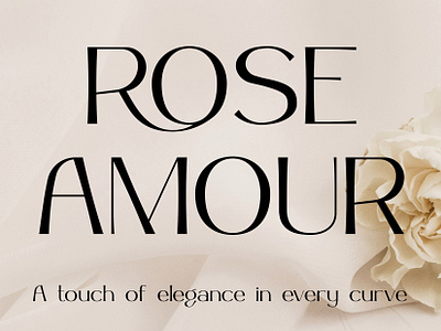 Rose Amour font font design type type ideas typeface typo typography