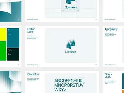 Brand Guidelines for Norrsken brand book brandidentity branding cloudcomputing design designsystem devops digitaltransformation generativeai identity illustration logo modern logo modernbranding techbrand typography visual identity