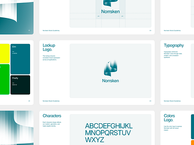 Brand Guidelines for Norrsken brand book brandidentity branding cloudcomputing design designsystem devops digitaltransformation generativeai identity illustration logo modern logo modernbranding techbrand typography visual identity