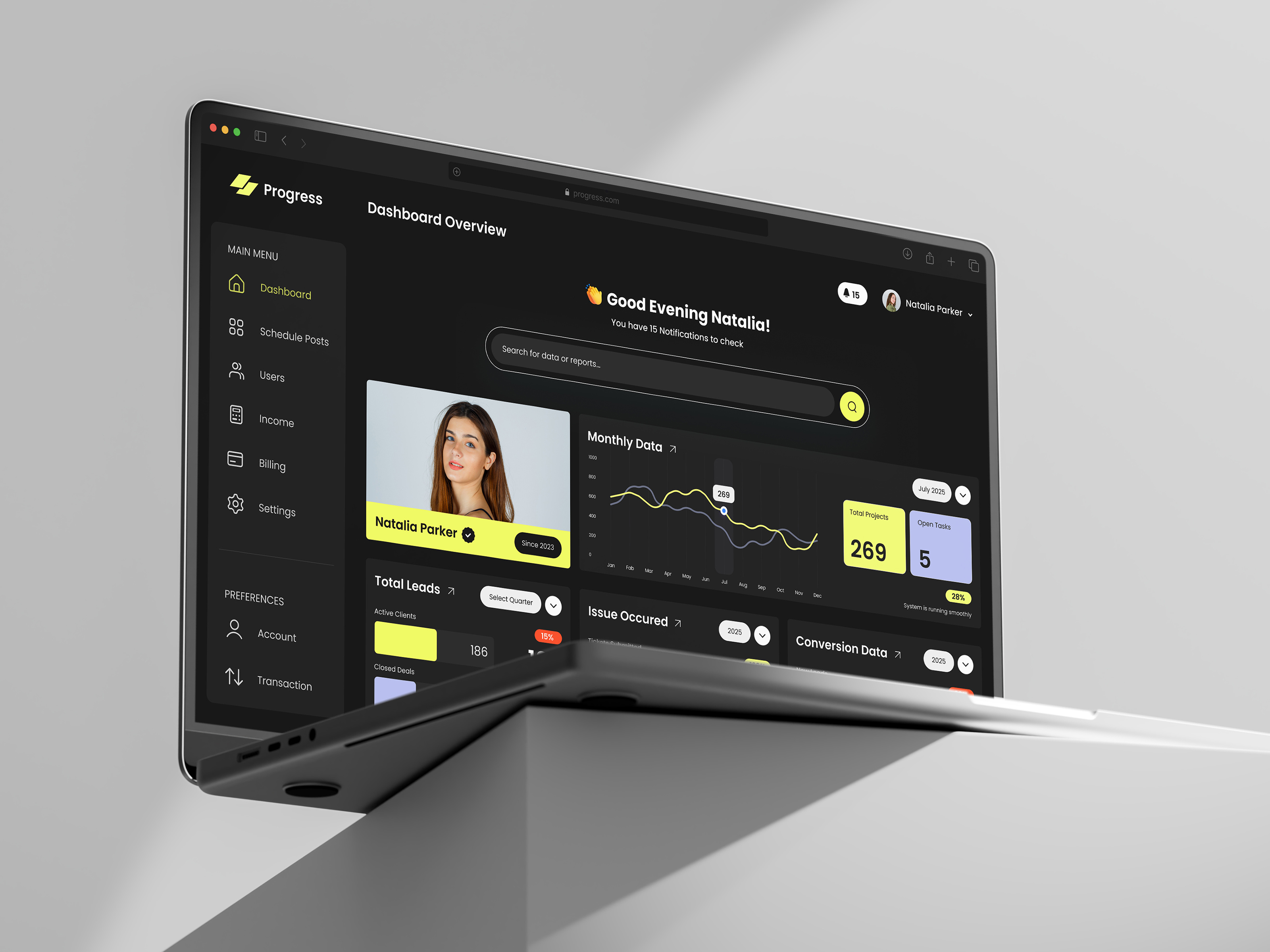 Example of UI/UX & Brand Design Services
