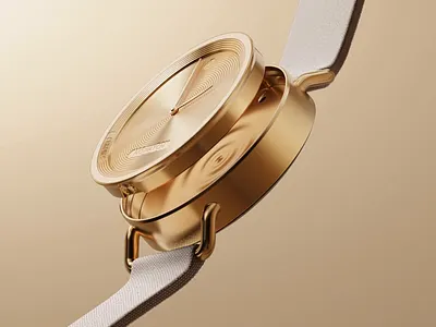 Nowatch 3d animation art cg houdini motion motion design redshift render time watch wave