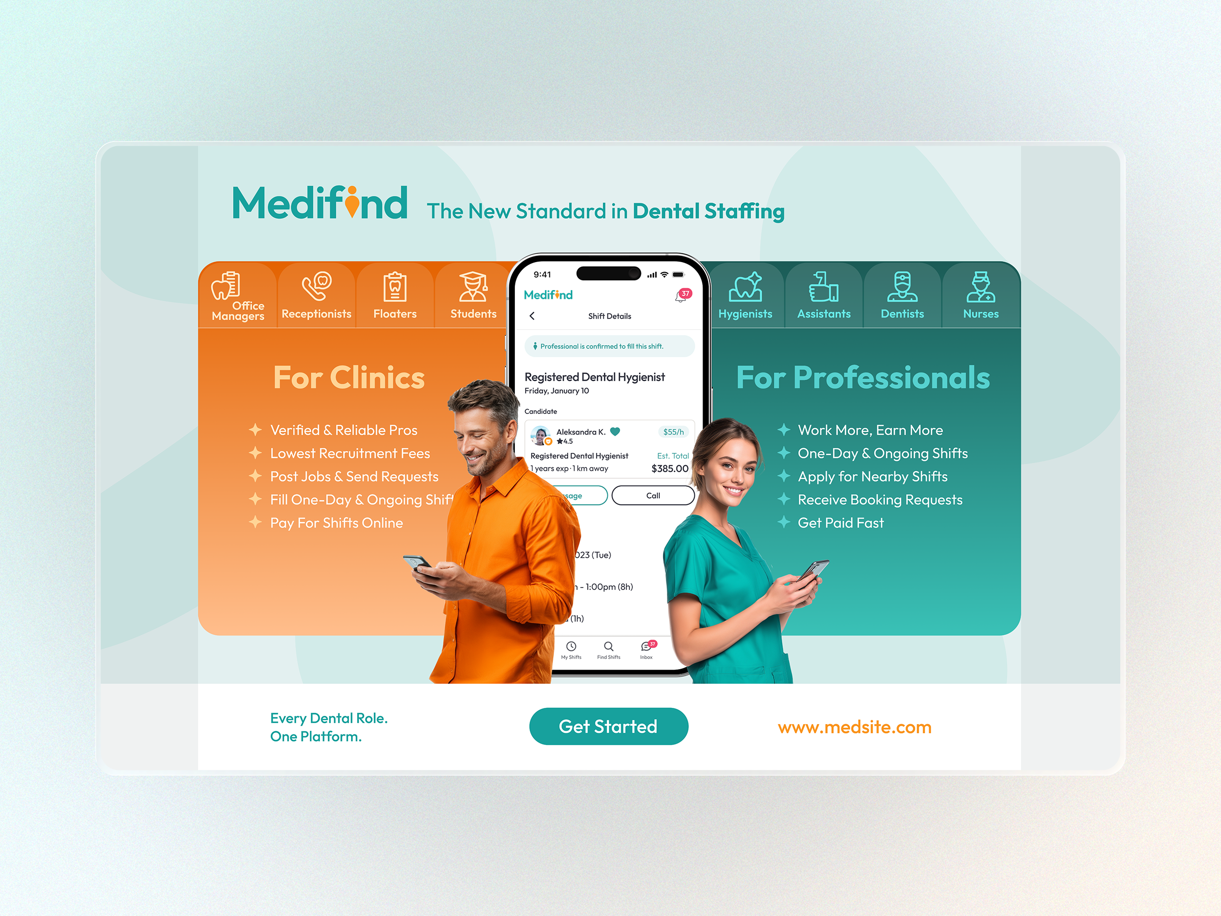 Medical and Dental Staffing Branding - Trade Booth brand bible brand identity brand pattern brand portfolio brand presentation brandbook branding branding template company branding corporate branding creative brand dental branding design studio branding healthcare banner healthcare branding medical medical banner medical branding medtech top branding