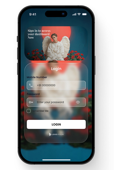 Minimal Login. Maximum Ease. dashborad login ui ux