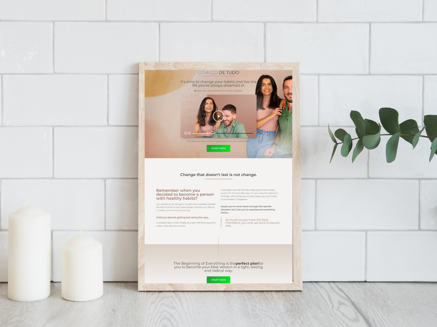 Landing Page in WordPress Using Elementor binate binatenoor branding design elementor elementor pro illustration landind page wordperss landing page landingpagedesign techbinate ui web design website design
