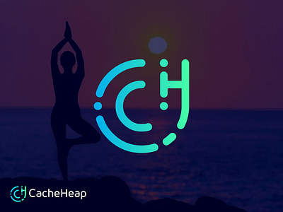 Tech Logo brand logo branding business logo company logo creative logo design logo design professional logo software company logo software logo tech consulting logo tech logo technology logo yoga apps logo yoga tech logo