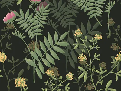 Wild Flowers. Seamless pattern botanical fabric fashion floral flower pattern seamless surface textile