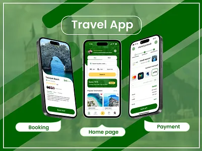 UI/UX Travel App desgin travel app ui ux