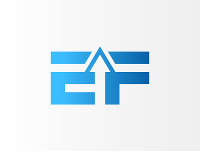 Letter EF Logo Design arrow up branding crypto cryptocurrency design digital wallet e wallet ef arrow ef icon ef logo finance investment letter ef logo logo collection logomark logotype
