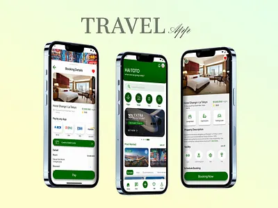 Travel application des design mobile graphic design ui uiux