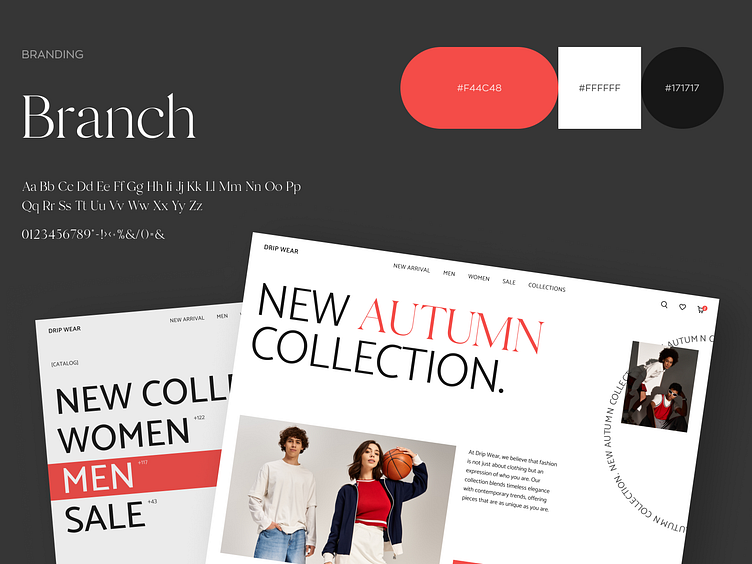 Luxury Fashion E-commerce Website by Ronas IT | UI/UX Team on Dribbble