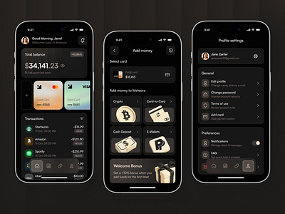 Fintech Budgeting Mobile App Dashboard app design application design budget tracker dashboard data visualization financial app fintech mobile mobile app mobile app design mobile ui modern app ui popular ui design ui ux