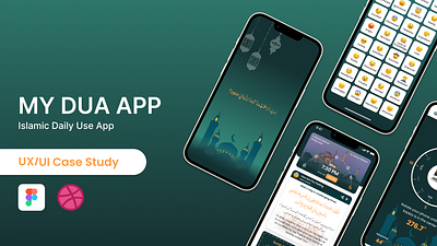Islamic App Case Study app design app redesign appconcept case study clean ui dailyui faithbaseddesign islamic app lifestyleapp mobileappdesign mobileinterface moodtracking prayerapp religionapp spirituality ui uidesigninspiration uiuxdesign