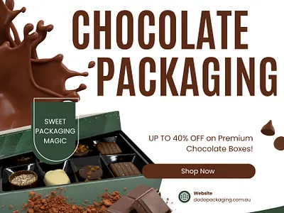Chocolate Packaging by DODO Packaging AU chocolatepackaging customchocolateboxes dodopackagingau ecofriendlypackaging luxurypackaging