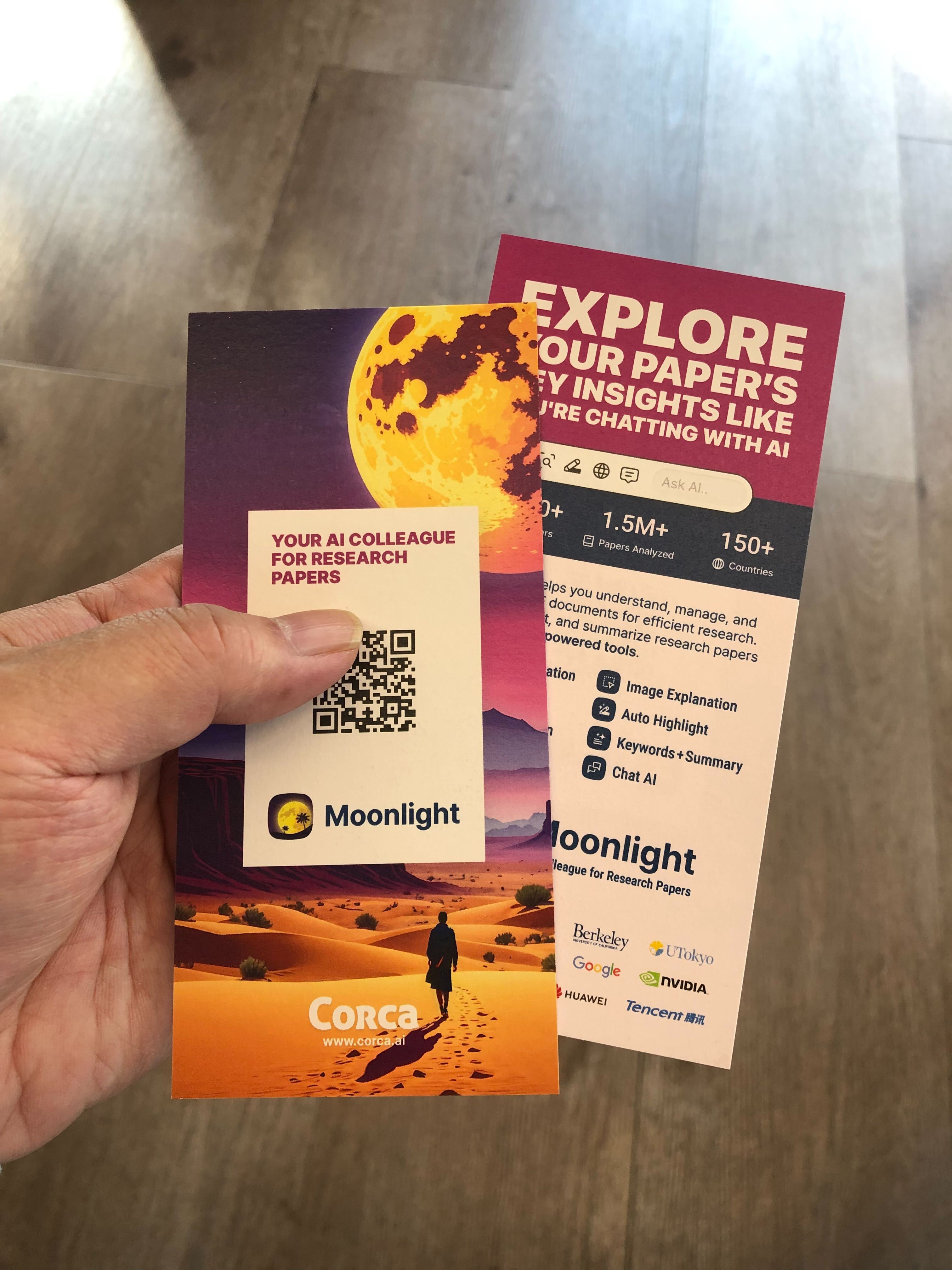 Flyer design for Moonlight promotional event app commercial flyer graphic design moonlight print