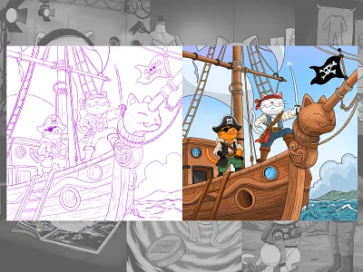 Web 3 illustration crypro project crypto memecoin shiro shironeko