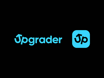 Upgrader arrow up branding casino gambling logo logo logo design logotype modern mystery box prize logo symbol up up logo