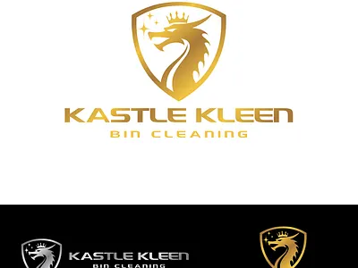 Kastle Kleen Logo 3d animation branding graphic design logo motion graphics ui