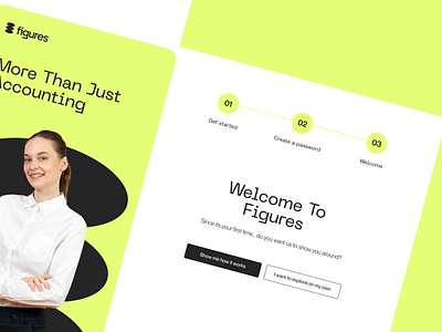 Figures — Modern Accounting Platform (Onboarding Flow) accounting design finance interaction login onboarding product productdesign ui uiuxdesign ux uxdesign webapp