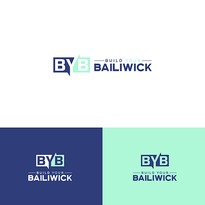 BYB logo 3d animation branding graphic design logo motion graphics ui