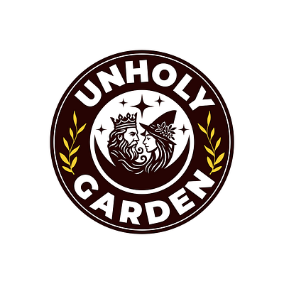 Unsholy Garden logo 3d animation branding graphic design logo motion graphics ui