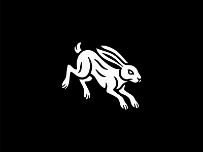 Running Rabbit Logo agillity animal branding bunny design emblem energy fast icon identity illustration logo mark rabbit speed sports symbol vector