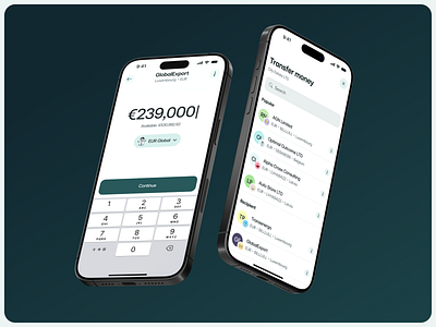 3S Money – payment platform accounts design fintech list mobile money send ui ux