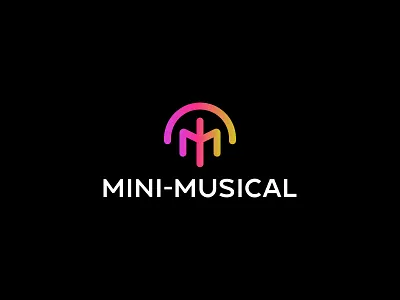 Minimal music brand logo audio logo logo music music logo sound logo