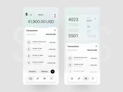 Finance Mobile App - International Money Transfer banking app clean crypto app design finance app finance dashboard finance mobile app fintech investment app minimal ui money management payment app product design service transfer money trending ui uiux ux design wallet app