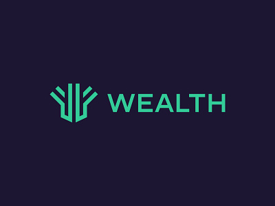 Wealth logo | Financial management logo financial logo logo logo design wealth logo