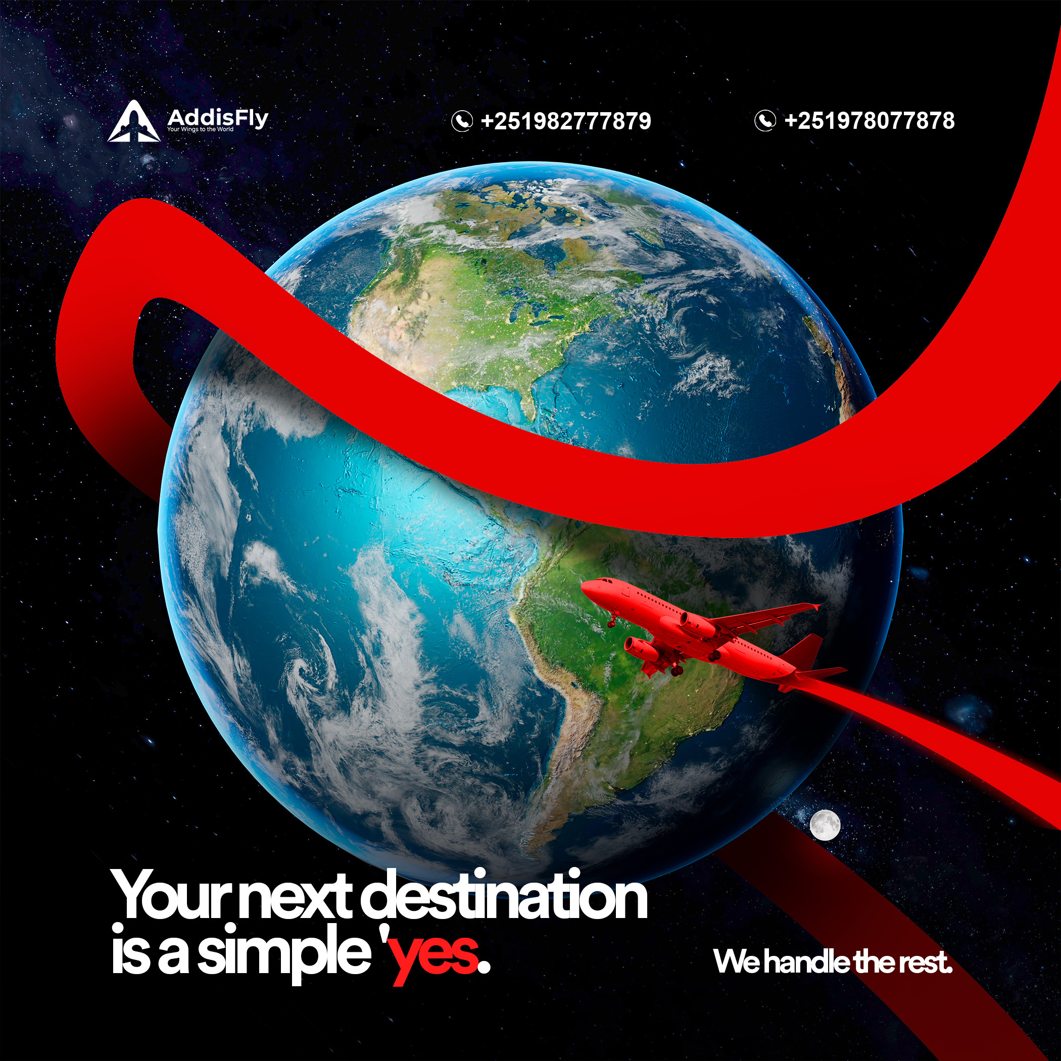 Social Media Design Addis Fly airport crusiual post graphic design instagram post scrollable ideas social media post socialmidea tourism travel agency travel design ui visa