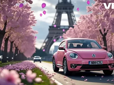 A Pink Dream in Paris — AI Love Story aesthetic ai art ai video editing capcut cinematic digital art illustration love story midjourney paris photoshop pink romantic short film